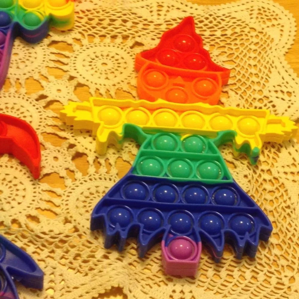 Sensory Input Popper Bubble Toys, Halloween